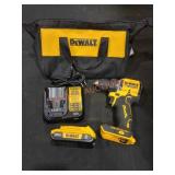 DeWalt 20v 1/2" Cordless Drill Driver Kit