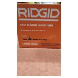 Ridgid 18v Hand Vacuum