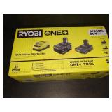 RYOBI 18V Lithium Starter Kit
