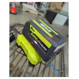 Ryobi 40v 6 ah battery and charger