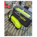 Ryobi 40v 6 ah battery and charger