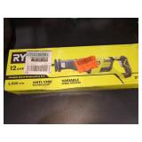 RYOBI Corded Variable Speed Reciprocating Saw