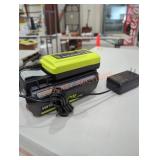 Ryobi 40v 4 ah battery and charger
