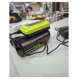 Ryobi 40v 4 ah battery and charger