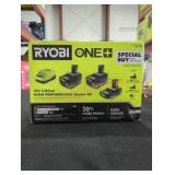 Ryobi 18v lithium high performance starter kit