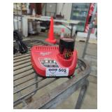 Milwaukee M12 2 ah battery and charger