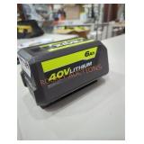 Ryobi 40v 6 ah battery