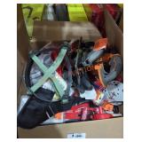 Box lot of miscellaneous tools