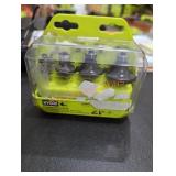 Ryobi 4 PC roundover router bit set