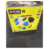 RYOBI 11 PC Scrubber Accessory Kit