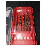 Milwaukee 15pc. Cobalt Red Helix Drill Bit Set