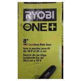Ryobi 8" 18v Cordless Pole Saw