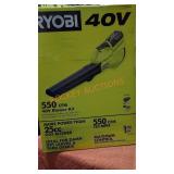 Ryobi 550CFM 40v Blower Kit