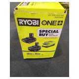 RYOBI 18v Lithium Starter Kit 4Ah 2Ah Battery