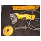 DeWalt Corded 4-1/2" Small Angle Grinder
