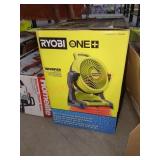 RYOBI 18V 7.5" Bucket Top Misting Fan Kit