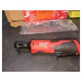 Milwaukee M12 3/8" Ratchet, Tool Only