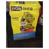 RYOBI 18V 7.5" Bucket Top Misting Fan Kit