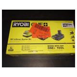 RYOBI 18V Lithium Starter Kit