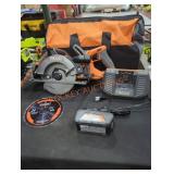 Ridgid 18V 7-1/4" Circular Saw Kit