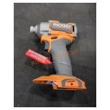 Ridgid 18v 1/4" Impact Driver Tool Only Not Tested