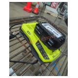 Ryobi 18v 4 ah battery and charger