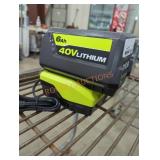 Ryobi 40v 6 ah battery and charger