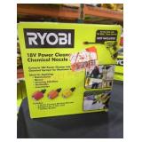 Ryobi 18v power cleaner chemical nozzle kit