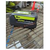 Ryobi 40v 6 ah battery