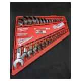 Milwaukee 15 PC SAE Ratcheting Combination