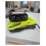 Ryobi 18v 4 ah battery and charger