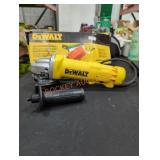DeWalt 4-1/2" paddle switch small angle grinder