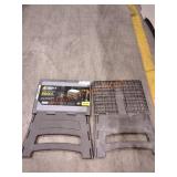 (2) Gorilla Ladders 1-Step Plastic Step Stools