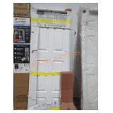 60" x 80" molded panel bypass closet doors