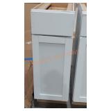Slim White Base Cabinet MINOR DAMAGE