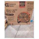 Commercial Electric Heavy Duty Drum Fan