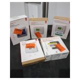 Thermostats Quantity 5 All Different