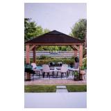Copper Finish Hardtop Gazebo