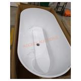 Akdy Acrylic Freestanding Bath Tub 60"L