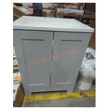 25.5" x 19" x 33" bathroom vanity