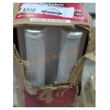 Metalux 4ft double lens led stips damaged