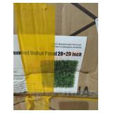 Artificial boxwood hedge panel 20" x 20"