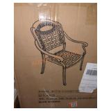 2 Metal Outdoor Patio Chairs