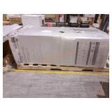 Skid Lot of 8 Delta 38" Frameless Shower Enclosure