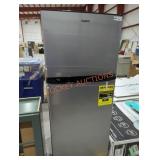 Galanz stainless refrigerator and freezer