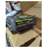 Ryobi 40v 4 ah battery