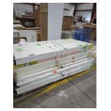 Skid lot of 4 interior doors different sizes
