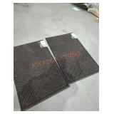 2 24" x 36" wiper mats
