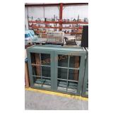 Green Open Window Cabinet