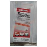 Husky 45 Gal Tote NO LID;